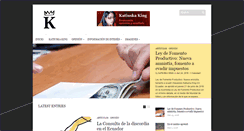 Desktop Screenshot of katiuskaking.com